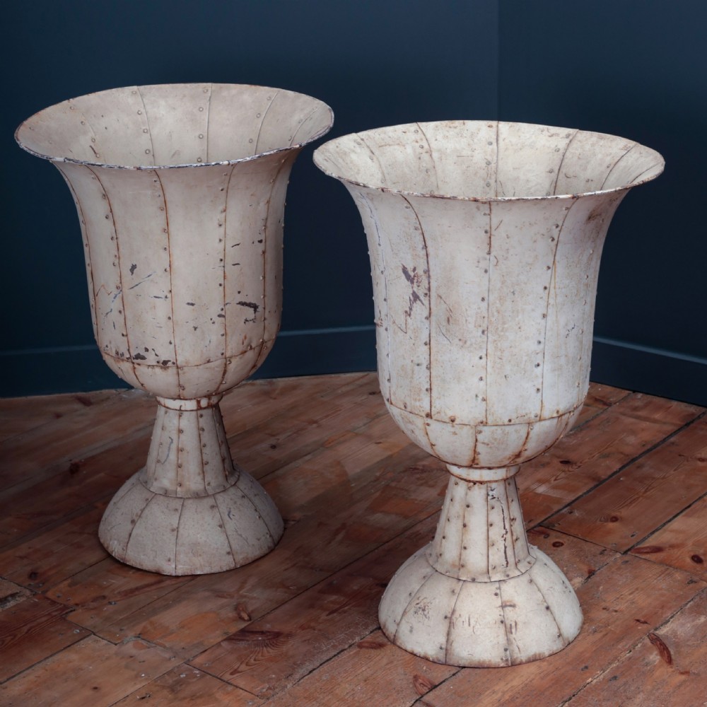 19TH CENTURY FRENCH METAL URNS View XXIII