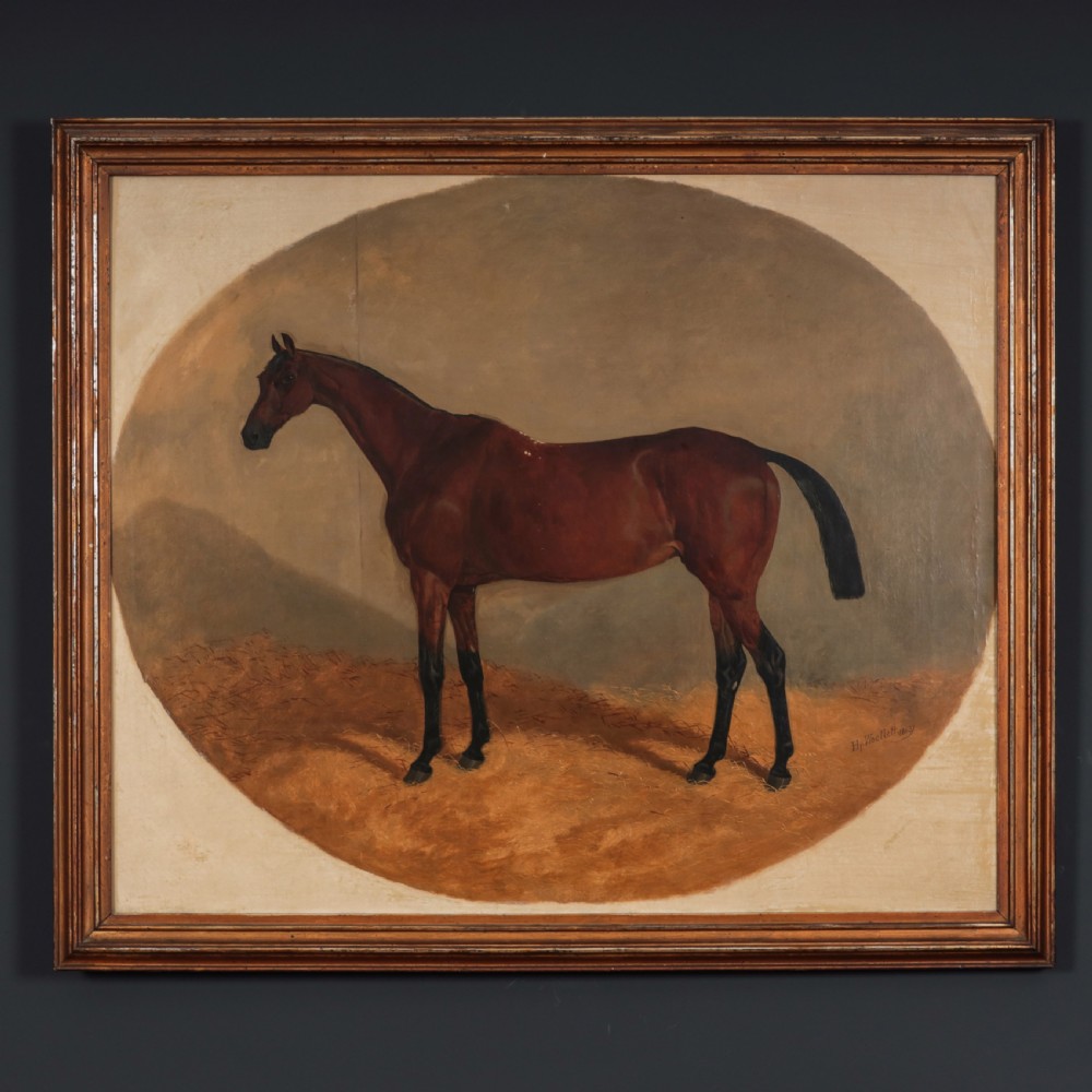 19TH CENTURY OIL PAINTING BY HENRY CHARLES WOOLLETT