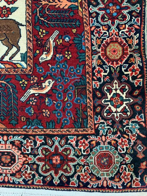 A FINE PERSIAN SAROUK RUG SIGNED AND DATED - ADDITIONAL PHOTO 1