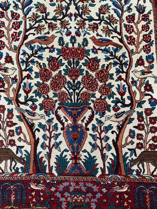 A FINE PERSIAN SAROUK RUG SIGNED AND DATED - ADDITIONAL PHOTO 3