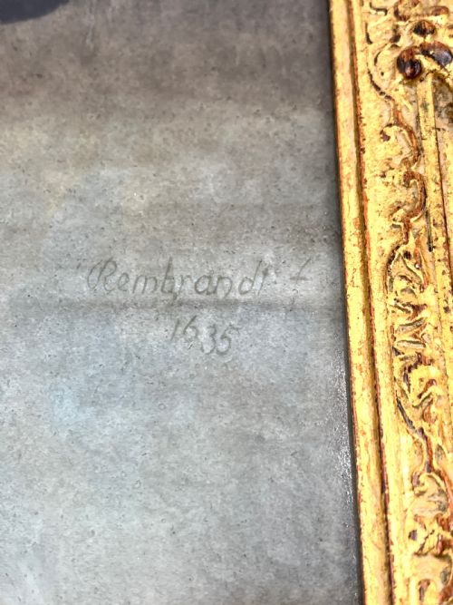 19TH CENTURY ORIENTAL PAINTING BY K SCHUBERT GERMANY - ADDITIONAL PHOTO 1