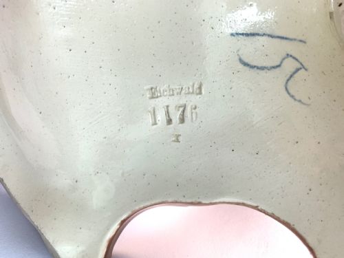 MAJOLICA CENTREPIECE IN FORM OF NAUTILUS SHELL 19TH CENTURY ITALY - ADDITIONAL PHOTO 7