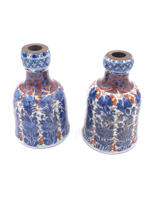 PAIR OF CHINESE IMARI DECANTERS PHOENIX KANGXI PERIOD 18TH CENTURY - ADDITIONAL PHOTO 2