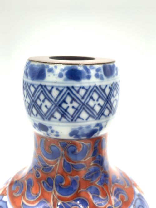 PAIR OF CHINESE IMARI DECANTERS PHOENIX KANGXI PERIOD 18TH CENTURY - ADDITIONAL PHOTO 6