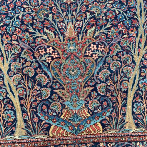 A FINE PAIR OF MOHTASHAM KASHAN RUGS - ADDITIONAL PHOTO 6