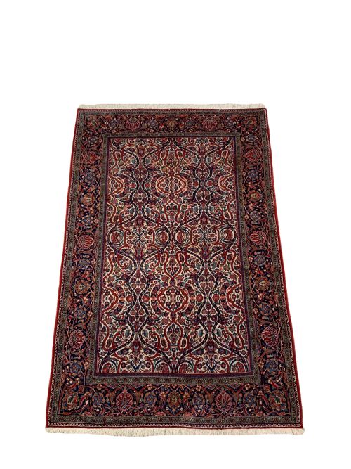 ultra fine kashan kork wool rug - CATEGORY: ANTIQUE RUGS - DATED 1920