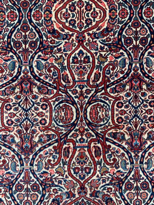 ULTRA FINE KASHAN KORK WOOL RUG - ADDITIONAL PHOTO 3