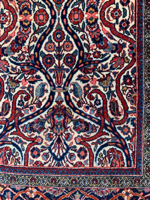 ULTRA FINE KASHAN KORK WOOL RUG - ADDITIONAL PHOTO 6