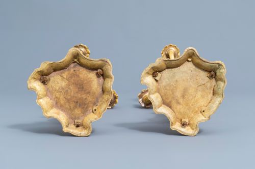 A GILT BRONZE SVRES STYLE CLOCK SET LOUIS XV STYLE FRANCE 19TH CENTURY - ADDITIONAL PHOTO 22