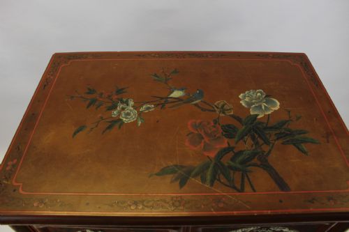 19TH CENTURY CHINESE RED LACQUER CABINET - ADDITIONAL PHOTO 15