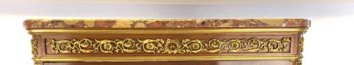 LOUIS XVI STYLE DISPLAY CABINET WITH ORMOLU MOUNTS MAISON KRIEGER FRANCE 19TH CENTURY - ADDITIONAL PHOTO 3
