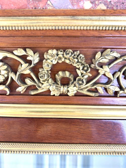 LOUIS XVI STYLE DISPLAY CABINET WITH ORMOLU MOUNTS MAISON KRIEGER FRANCE 19TH CENTURY - ADDITIONAL PHOTO 4
