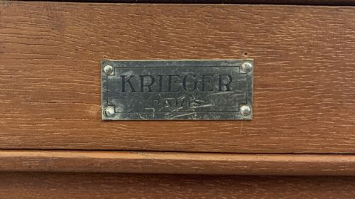LOUIS XVI STYLE DISPLAY CABINET WITH ORMOLU MOUNTS MAISON KRIEGER FRANCE 19TH CENTURY - ADDITIONAL PHOTO 11