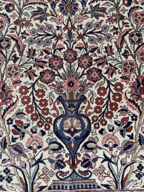 A FINE PAIR OF KASHAN RUGS PERSIA - ADDITIONAL PHOTO 4