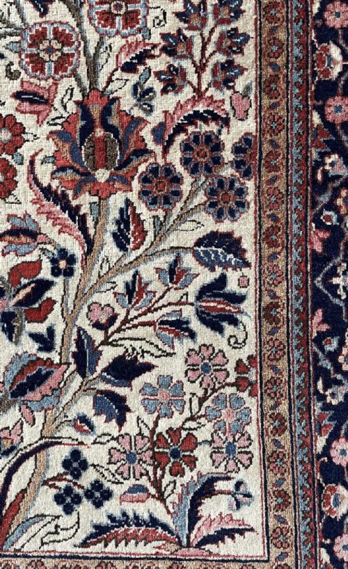 A FINE PAIR OF KASHAN RUGS PERSIA - ADDITIONAL PHOTO 5