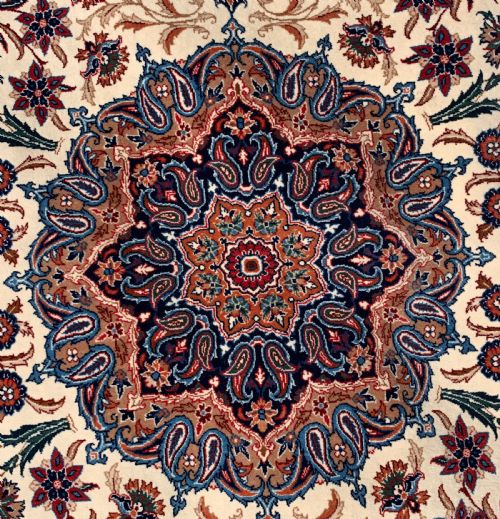 A FINE ISFAHAN SEIRAFIAN RUG BY BAGHER SEIRAFIAN - ADDITIONAL PHOTO 5