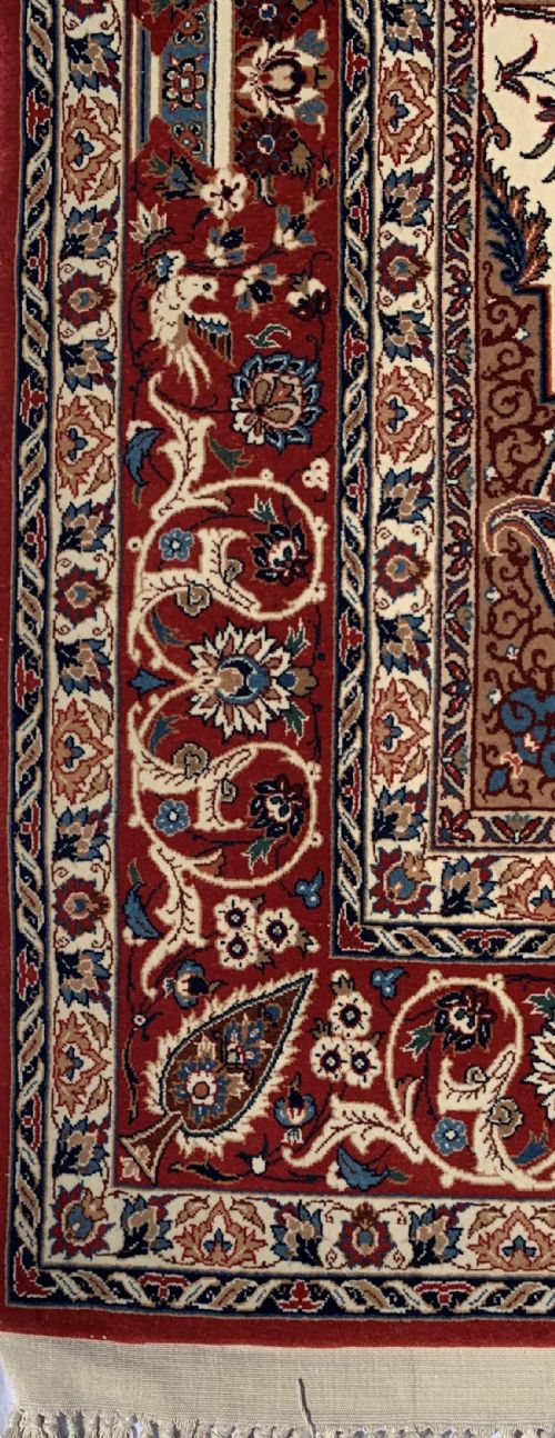 A FINE ISFAHAN SEIRAFIAN RUG BY BAGHER SEIRAFIAN - ADDITIONAL PHOTO 6