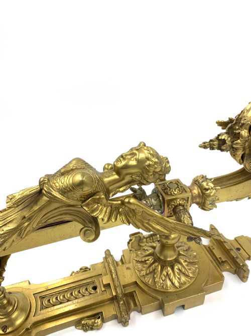 PAIR OF 19TH CENTURY GILT WALL SCONCES - ADDITIONAL PHOTO 10