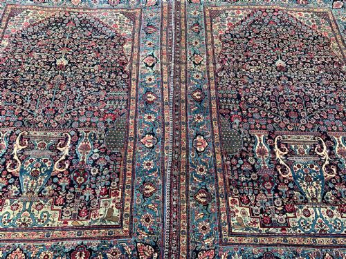 A PAIR OF TEHRAN RUGS NORTH CENTRAL PERSIA - ADDITIONAL PHOTO 1