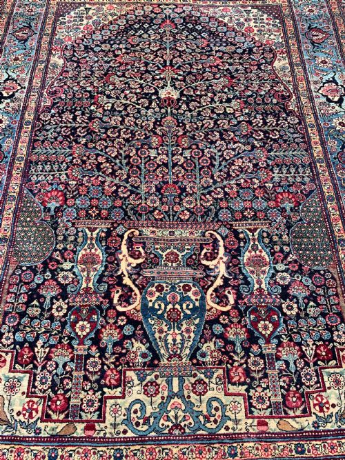 A PAIR OF TEHRAN RUGS NORTH CENTRAL PERSIA - ADDITIONAL PHOTO 2