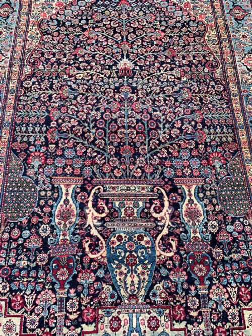 A PAIR OF TEHRAN RUGS NORTH CENTRAL PERSIA - ADDITIONAL PHOTO 6