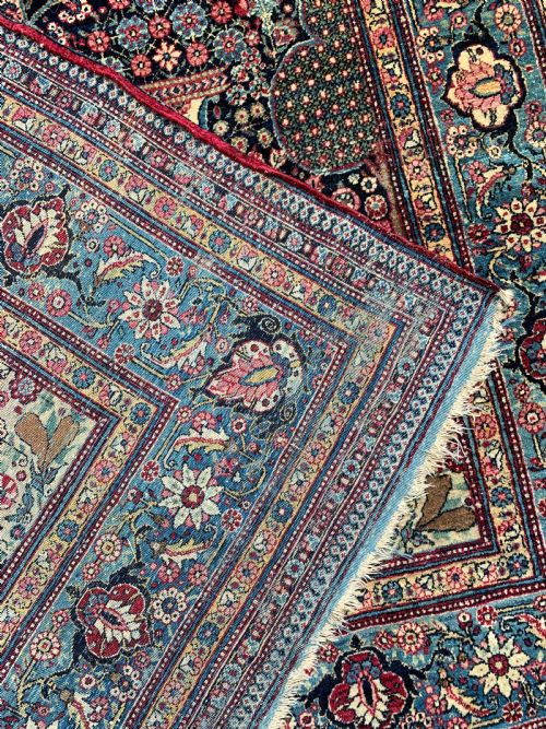 A PAIR OF TEHRAN RUGS NORTH CENTRAL PERSIA - ADDITIONAL PHOTO 8