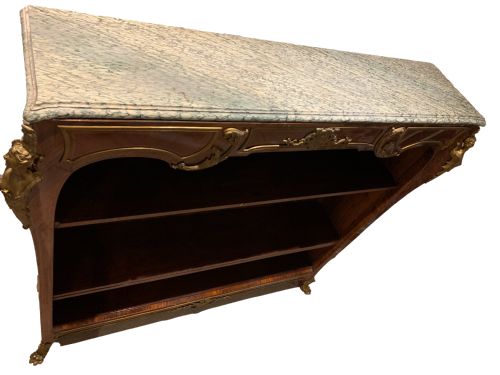 A FRENCH ORMOLUMOUNTED KINGWOOD BIBLIOTHEQUE - ADDITIONAL PHOTO 2