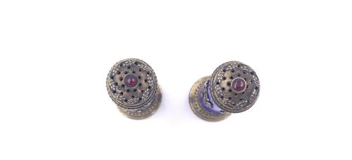 PAIR OF FABERG STYLE PEPPERS - ADDITIONAL PHOTO 5