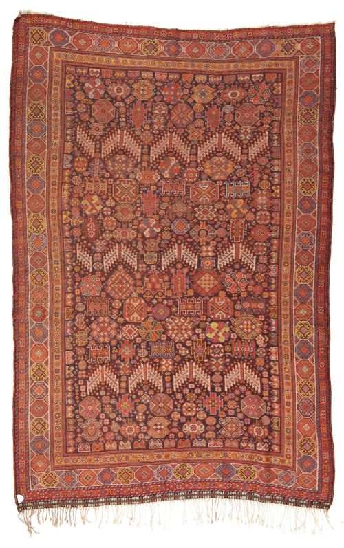 QASHQAI SHEKARLUSHEKARLOO RUG PERSIA 19TH CENTURY - ADDITIONAL PHOTO 1
