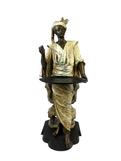 ORIENTALIST FIGURE BY LOUIS HOTTOT FRENCH 18341905 - ADDITIONAL PHOTO 1