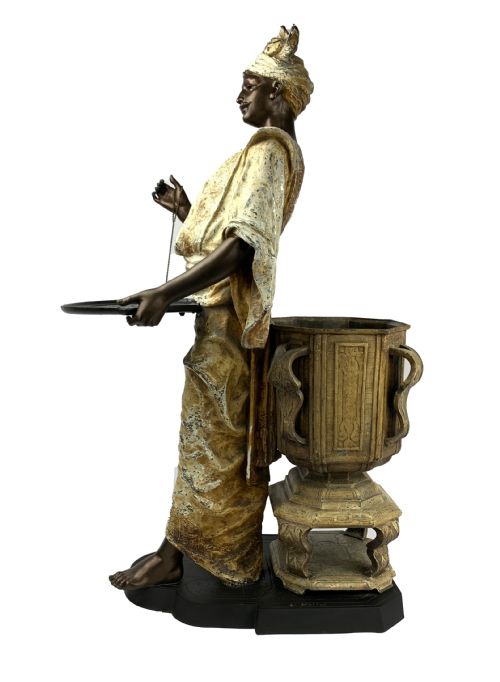 ORIENTALIST FIGURE BY LOUIS HOTTOT FRENCH 18341905 - ADDITIONAL PHOTO 2