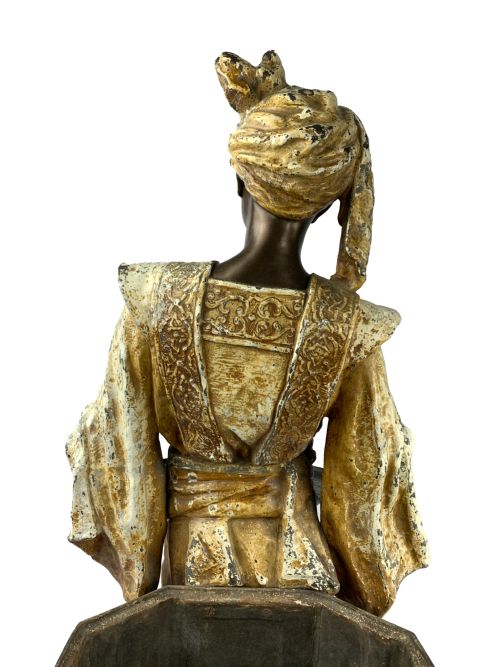 ORIENTALIST FIGURE BY LOUIS HOTTOT FRENCH 18341905 - ADDITIONAL PHOTO 4