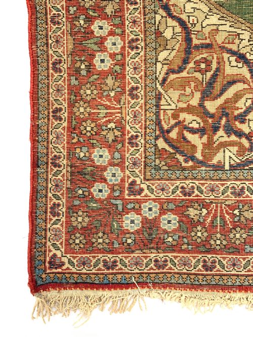 RARE MOHTASHAM KASHAN RUG LAST TSAR OF RUSSIA NICHOLAS - ADDITIONAL PHOTO 6