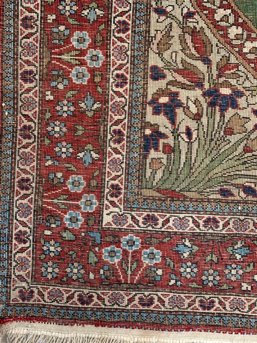 MOHTASHAM KASHAN RUG PORTRAIT OF KAISER WILHELM II - ADDITIONAL PHOTO 6