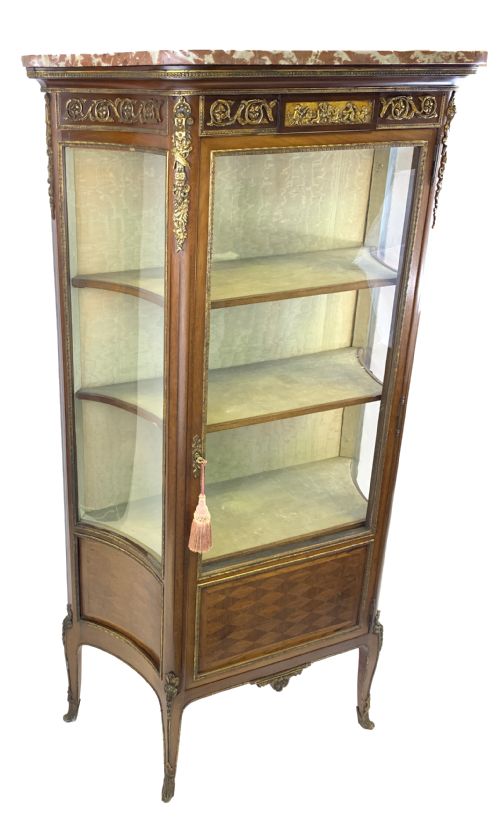 A FRENCH GILTMETAL MOUNTED VITRINE - ADDITIONAL PHOTO 1