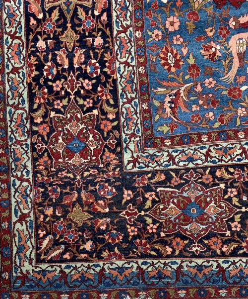 A FINE ISFAHAN CARPET CENTRAL PERSIA CIRCA 1900 - ADDITIONAL PHOTO 4