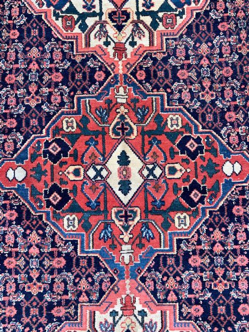 ORIENTAL PERSIAN SENNEH RUG - ADDITIONAL PHOTO 4