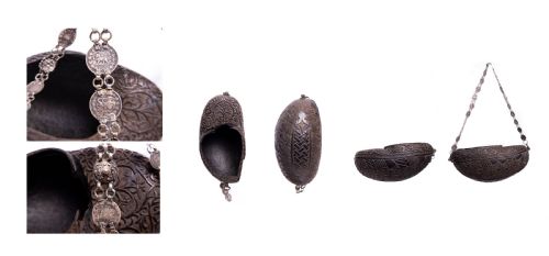 COLLECTION OF QAJAR COCO DE MER KASHKULS PERSIA 19TH CENTURY - ADDITIONAL PHOTO 5
