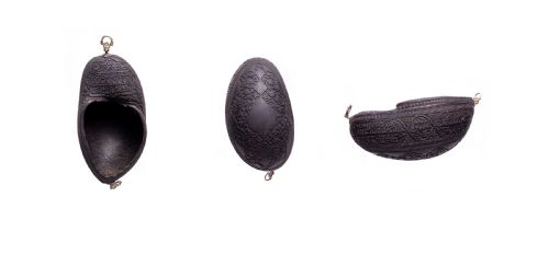 COLLECTION OF QAJAR COCO DE MER KASHKULS PERSIA 19TH CENTURY - ADDITIONAL PHOTO 11