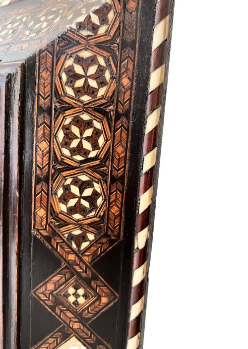 ALHAMBRA HISPANOMORESQUE PARQUETRY WOOD MIRROR - ADDITIONAL PHOTO 4