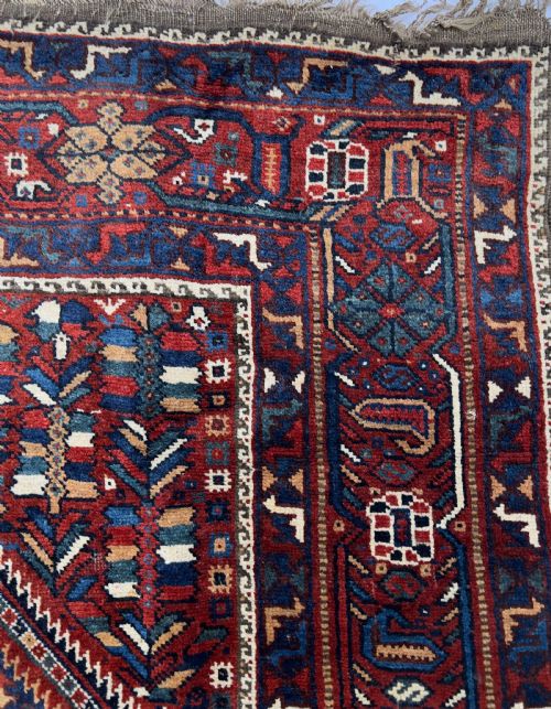 ANTIQUE PERSIAN RUG FROM QASHQAI TRIBES - ADDITIONAL PHOTO 2