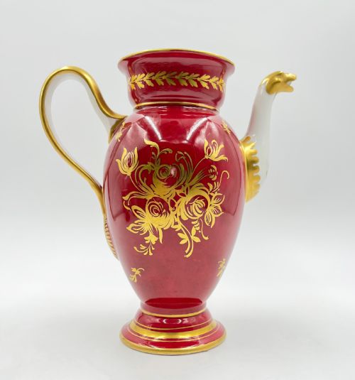 19TH CENTURY PARIS PORCELAIN TEA SET FEATURING NAPOLEONIC PORTRAITS - ADDITIONAL PHOTO 3