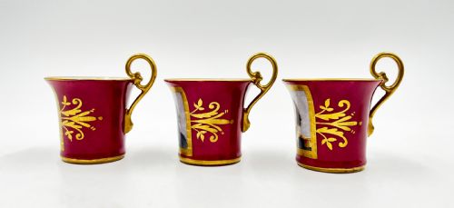 19TH CENTURY PARIS PORCELAIN TEA SET FEATURING NAPOLEONIC PORTRAITS - ADDITIONAL PHOTO 18