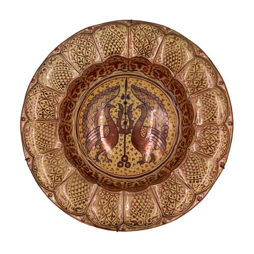 COLLECTION OF TWELVE HISPANOMORESQUE EARTHENWARE CHARGERS 16TH 19TH CENTURY - ADDITIONAL PHOTO 3