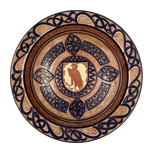 COLLECTION OF TWELVE HISPANOMORESQUE EARTHENWARE CHARGERS 16TH 19TH CENTURY - ADDITIONAL PHOTO 7
