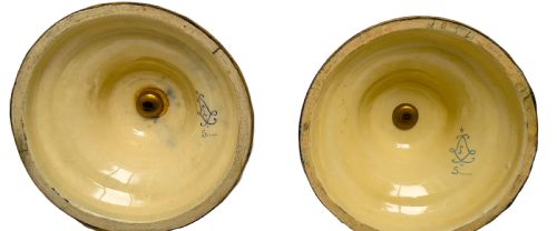 A FINE LARGE FRENCH SEVRES STYLE PORCELAIN VASES DECORATED WITH GALLANT SCENES - ADDITIONAL PHOTO 10