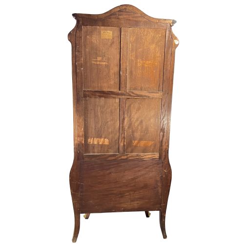 FRENCH ORMOLU MOUNTED AND PAINTED PANEL VITRINE DISPLAY CABINET - ADDITIONAL PHOTO 3