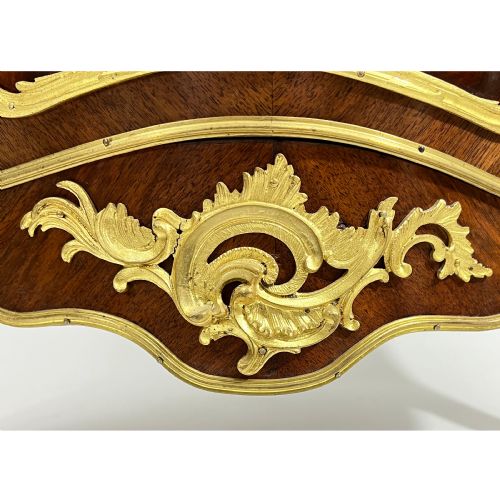 FRENCH ORMOLU MOUNTED AND PAINTED PANEL VITRINE DISPLAY CABINET - ADDITIONAL PHOTO 12
