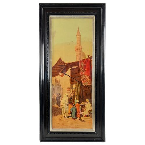 LARGE SET OF FOUR ORIENTALIST PRINTS OTTO PILNY 1866 1936 - ADDITIONAL PHOTO 1