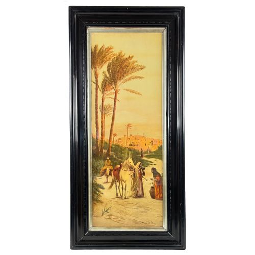 LARGE SET OF FOUR ORIENTALIST PRINTS OTTO PILNY 1866 1936 - ADDITIONAL PHOTO 3